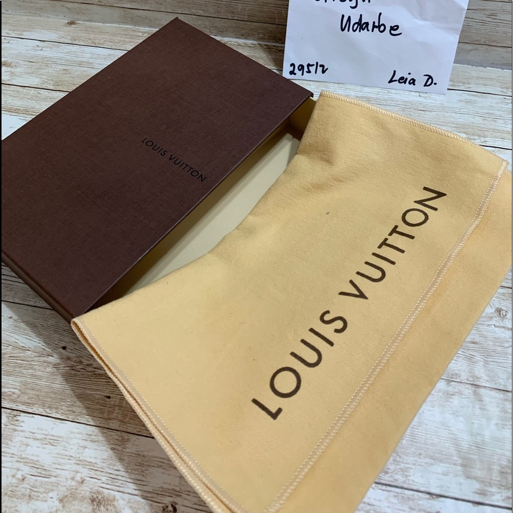 Louis Vuitton Box and Dustbag for wallet